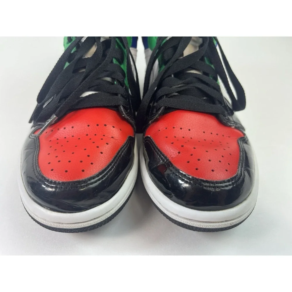 Nike Air Jordan 1 Mid SE Women's Size 7 Black White University Red DB5454-001